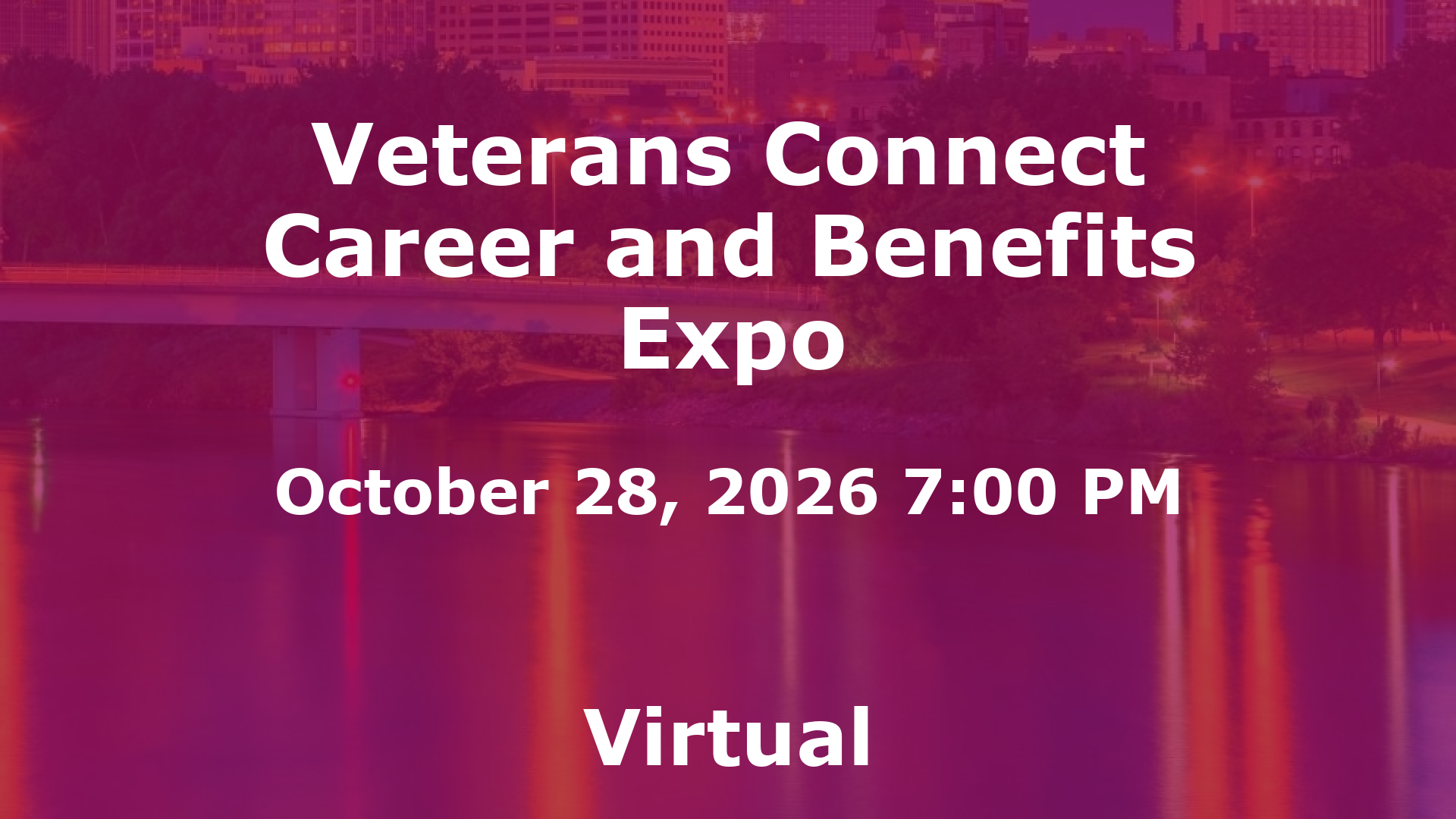 Veterans Connect Career and Benefits Expo event image
